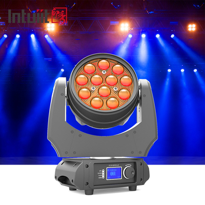 RGBW 4 - 1 luce in- 12x10W grandangolare del carrello del fascio di grado LED dello zoom 5-60